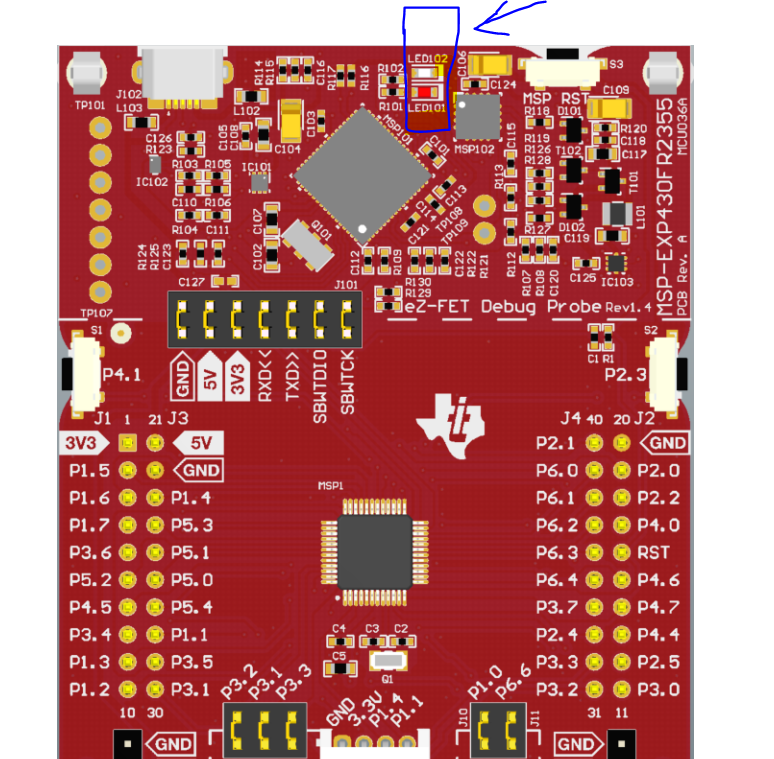 CCS/MSP430FR2355: MSP430 Always Reset - MSP Low-power Microcontroller ...