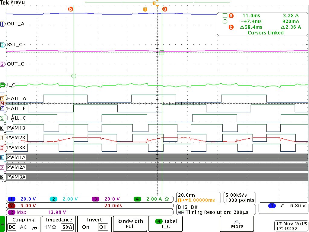 Hall Sensor data in DRV8312GUI_Main.c C2000 microcontrollers forum