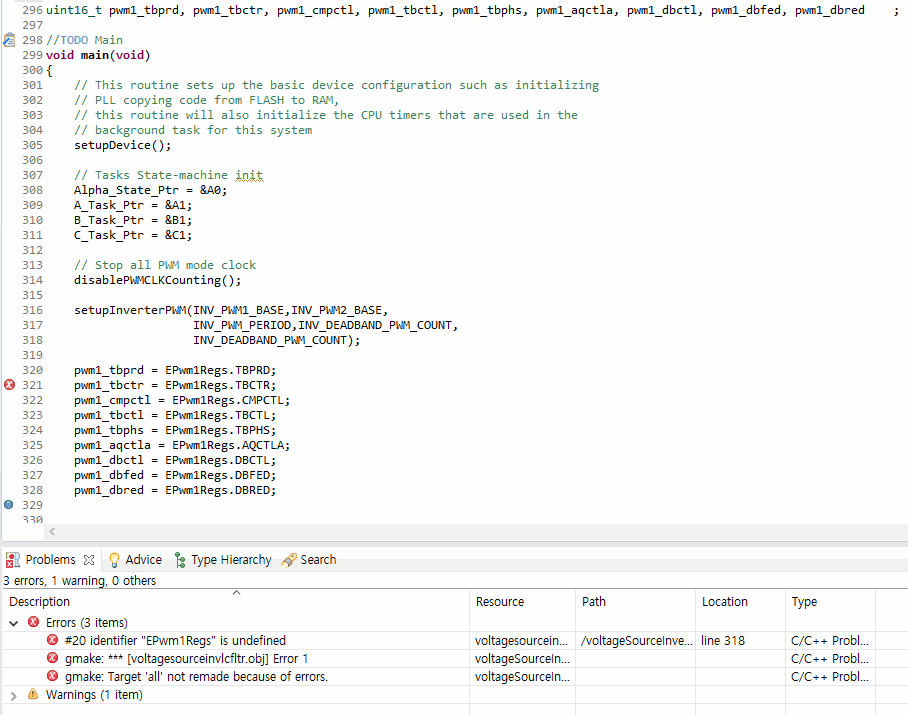 CCS/TIEVM-HV-1PH-DCAC: About source code analysis - C2000 ...