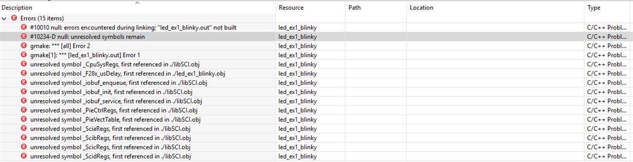 Ccs C2000ware Errors Encountered During Linking C2000