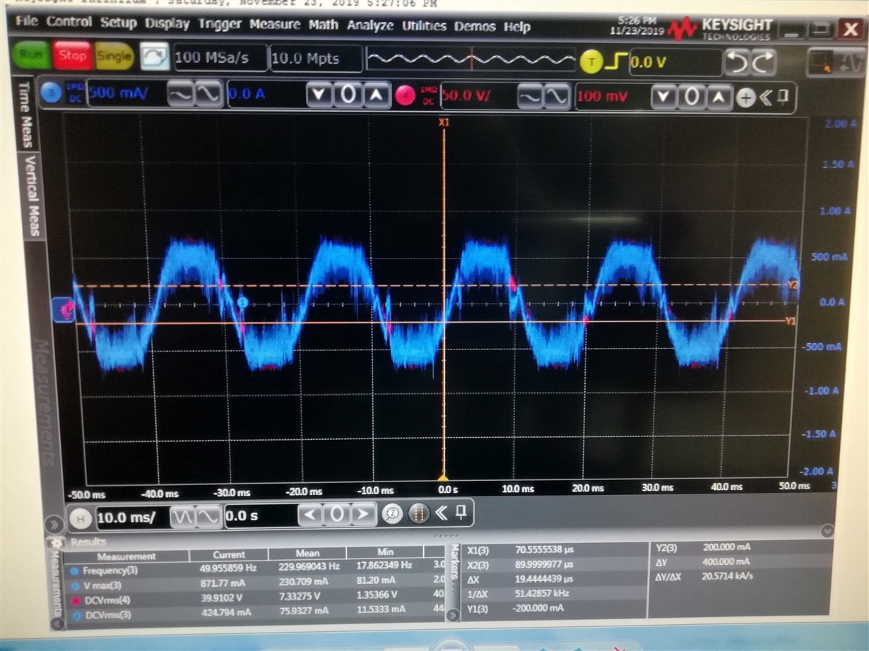 TIDM-1000: Distortion in Line 3 current waveform during Build2 - C2000 ...