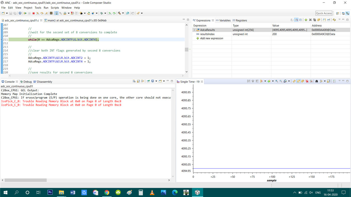 Compiler/TMS320F28379D: adc soc continuous sample code of f28379d ...