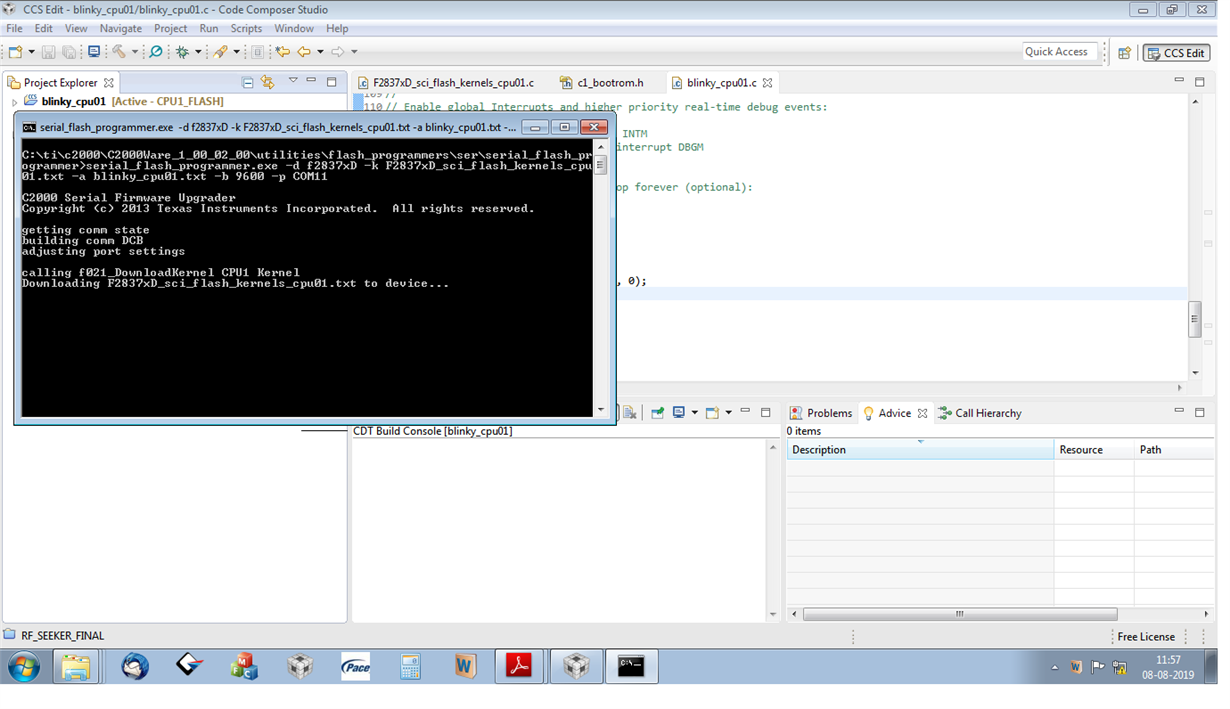 TMS320F28377D: CODE LOADING ISSUE - C2000 microcontrollers forum ...