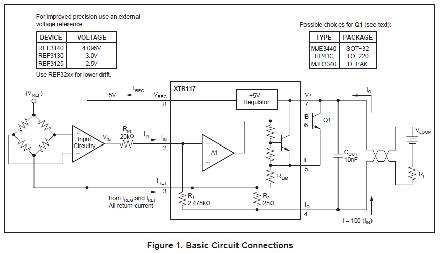 [Resolved] XTR117 model using general components. - General Purpose ...