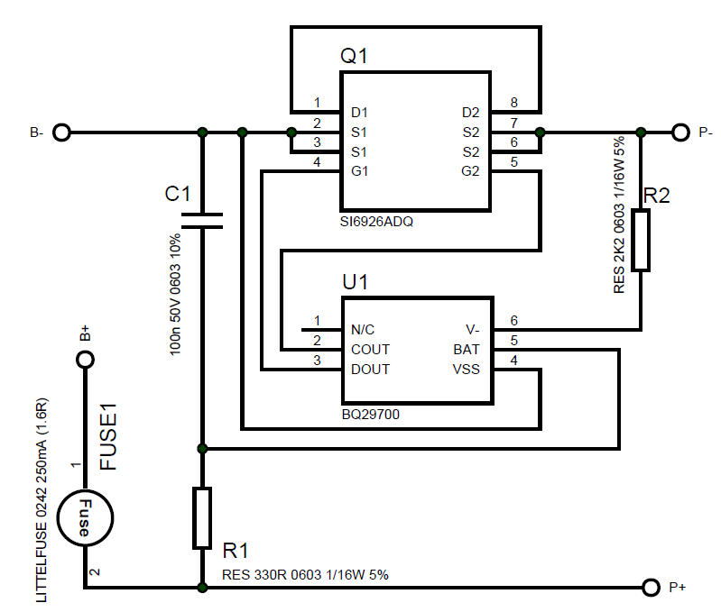 BQ2970 Not recovering from Short circuit protection - Power management ...