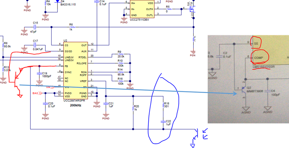 UCC2897A: we want to double check some items about UCC2897A - Power ...