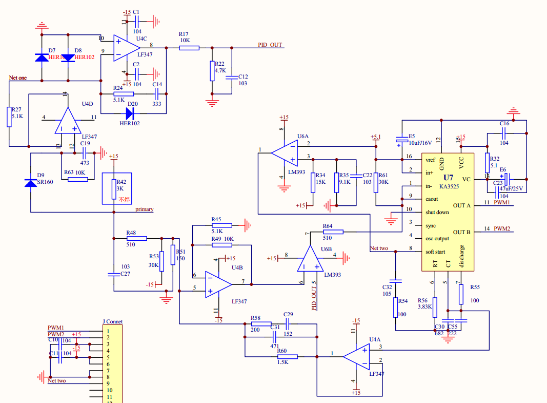 UC3525A: Uc3525 output waveform exception. - Power management 