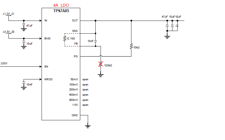 Tps7a85: 0.8v Output Setting - Power Management Forum - Power 