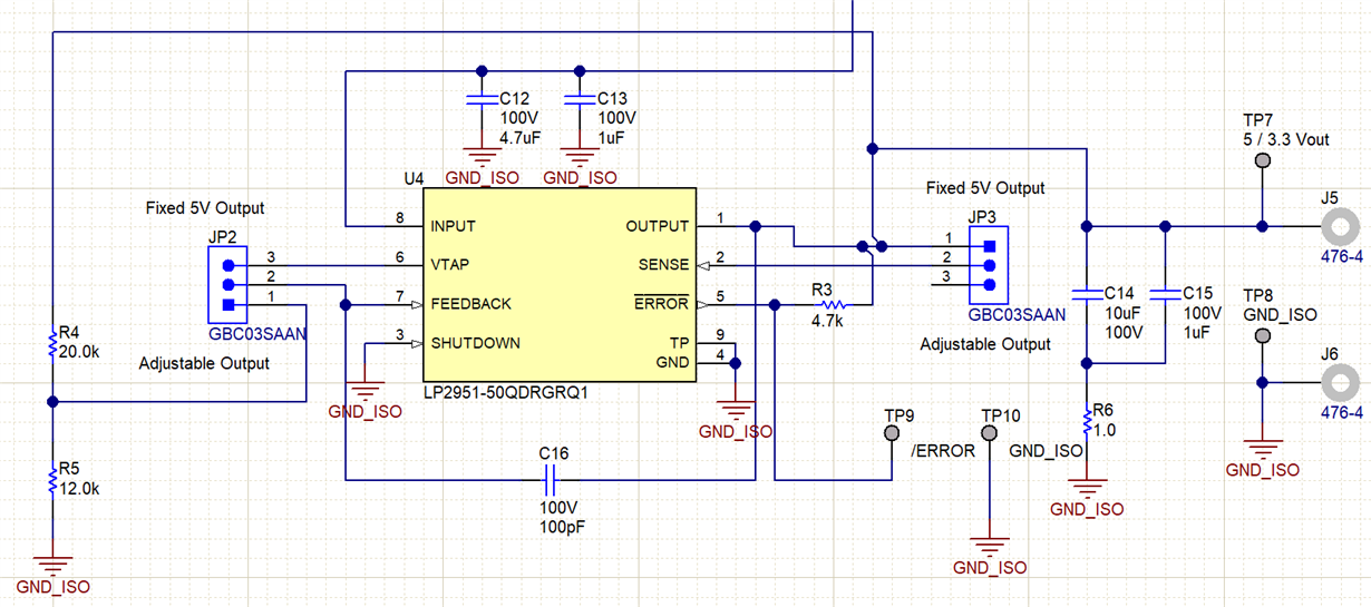 LP2951-Q1: Fixed 5V and Adjustable 3.3V Output Review - Power ...