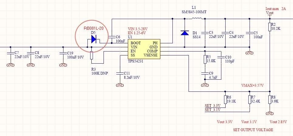 TPS54231: TPS54231 working is not stable in the Light Loads condition ...