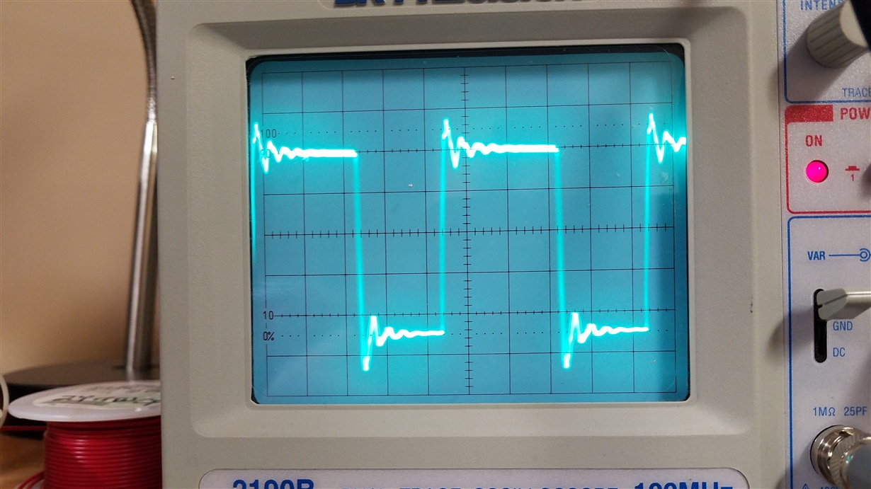 12.2V Out Diode Node with Ringing