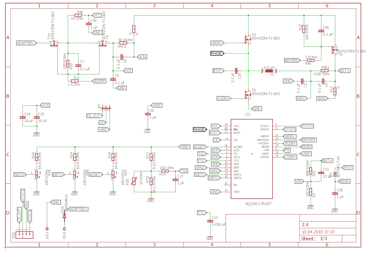 BQ24617: Issues with charging - Power management forum - Power ...