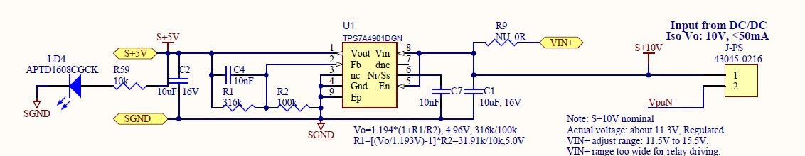 TPS7A49: Latch up condition_Output go to zero instead of 5 VDC 