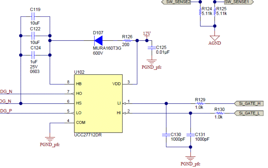 UCC27712: TIDA-00961 circuit query - Power management forum - Power ...