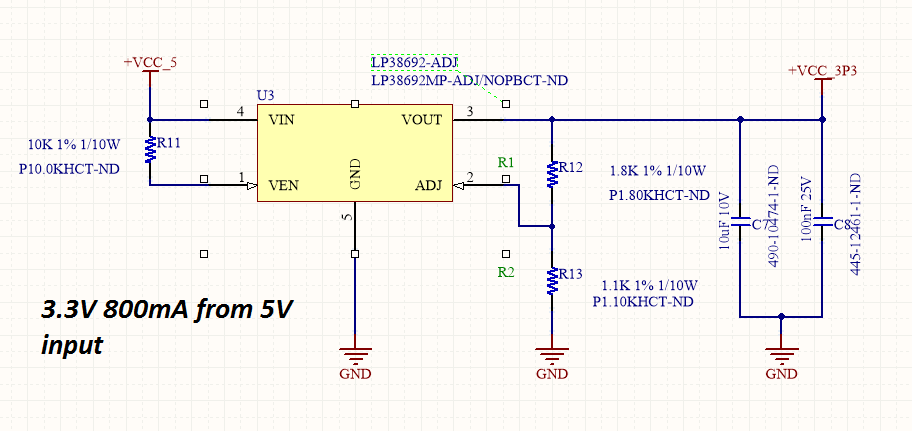 LM2678: Problem Cascading LM2678 and LP38692-ADJ - Power management forum -  Power management - TI E2E support forums