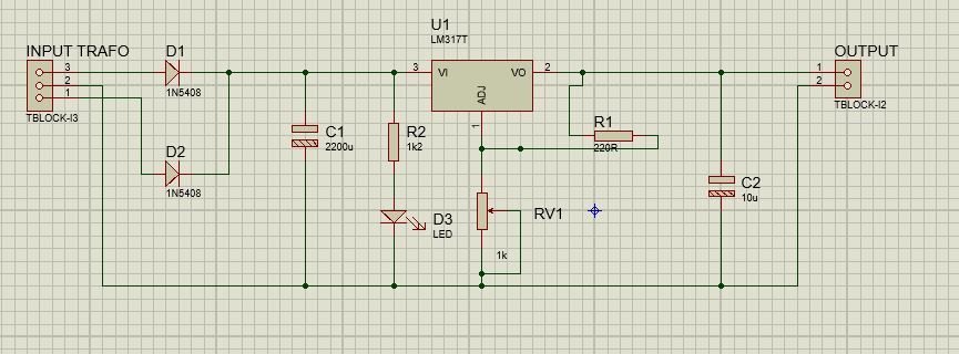 Problem with LM317T - Power management forum - Power management - TI ...