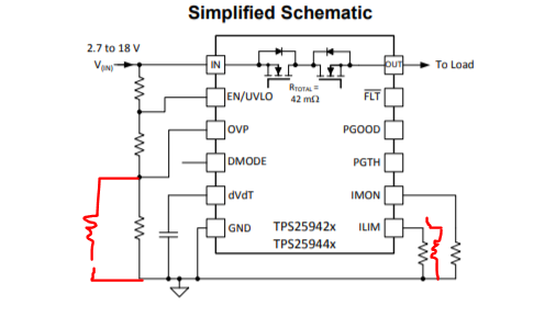 TPS25942A: Can TPS25942A change current limit after device enable ...