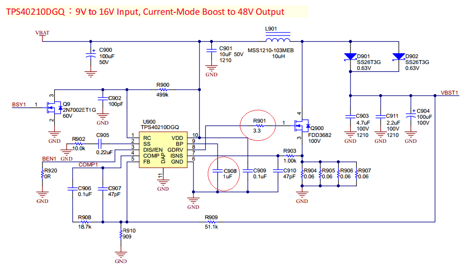 TPS40210: TPS40210 BP and GDRV Question - Power management forum ...