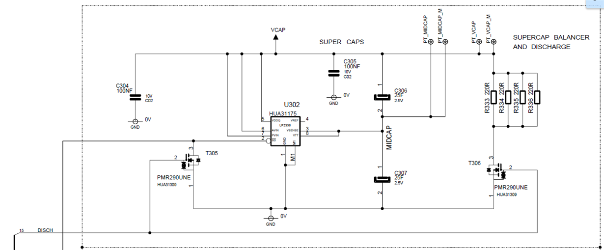 LP2998 as a supercap balancer - Power management forum - Power ...