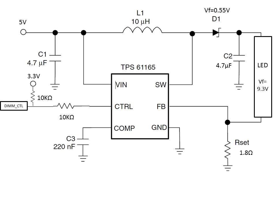 About inrush current of TPS61165 - Power management forum - Power ...