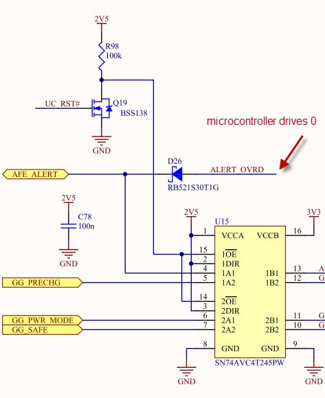 BQ769x0 - BQ78350 ALERT pin pull-down requirements - Power management ...