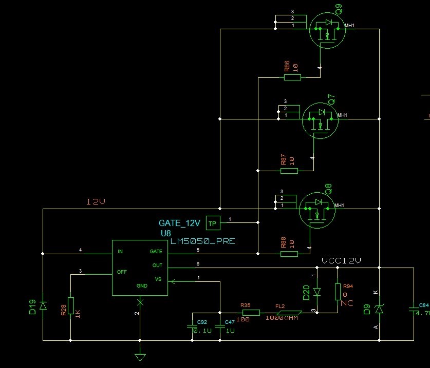 LM5050-1: LM5050 output pin has voltage fluctuation. - Power management ...