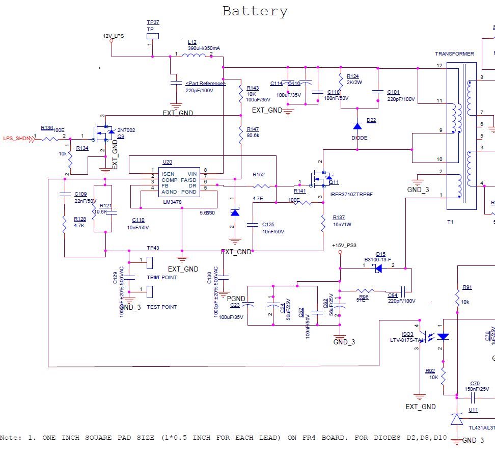 LM3478: LM3478-Isolated Flyback design - Power management forum - Power ...