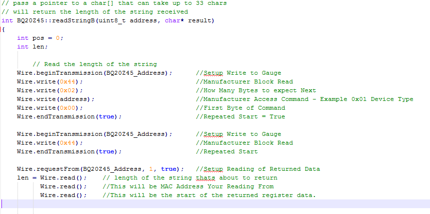 bq78350 - Avaliable SMBus Commands in SEALED Mode - Power management ...