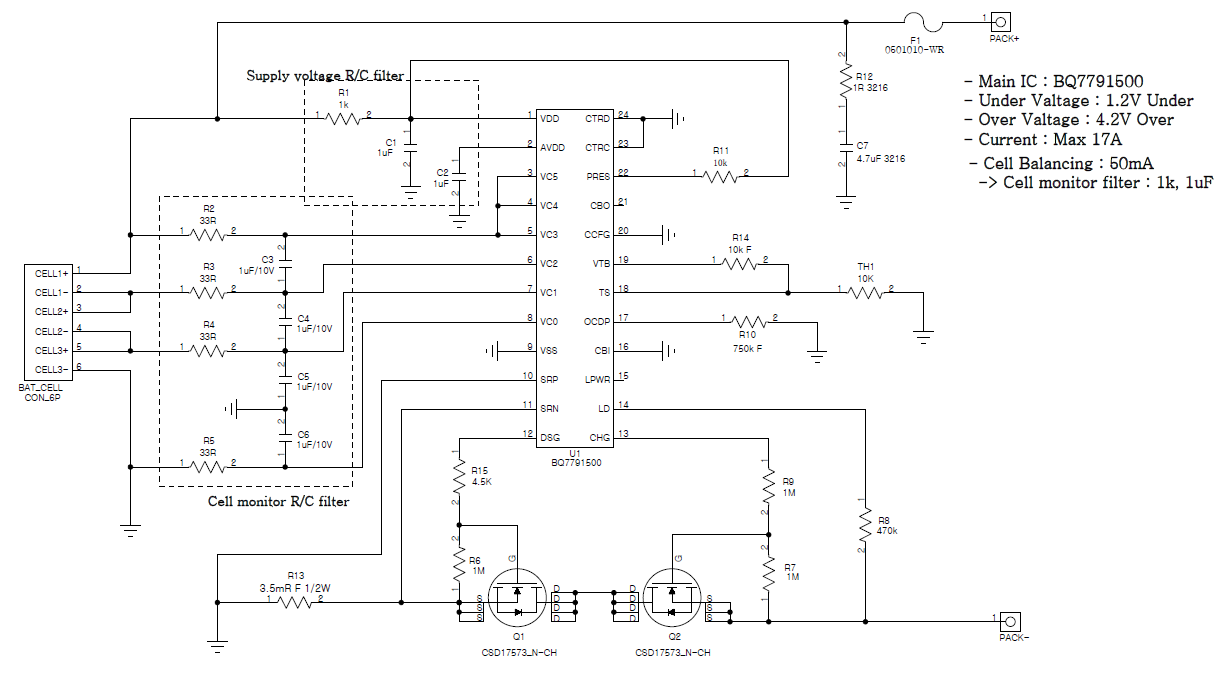 BQ77915: Doesn't work properly during charging. - Power management ...