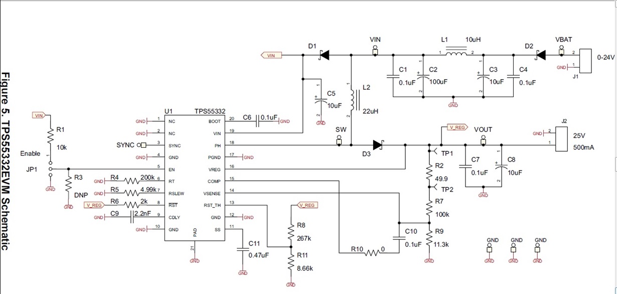 TPS55332EVM: TPS55332EVM - Power management forum - Power management ...