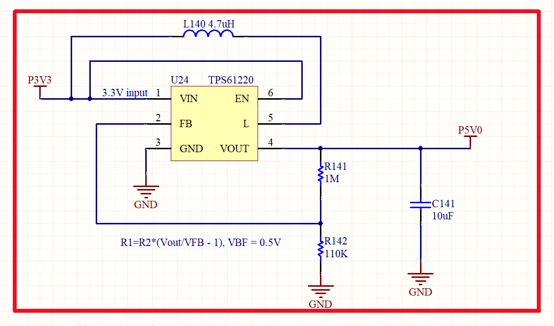 TPS61220: TPS61220 doesn't work when the load current is 5mA 