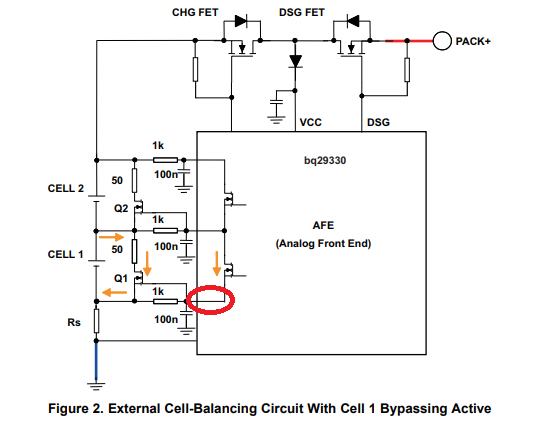 BQ40Z50-R2: Is there any cell balancing circuit used for BQ40Z50-R2 ...