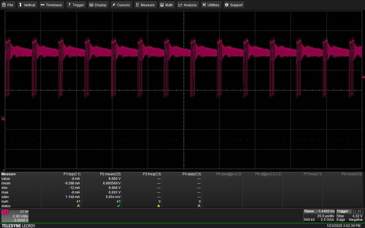 SW node with Charger Unplugged