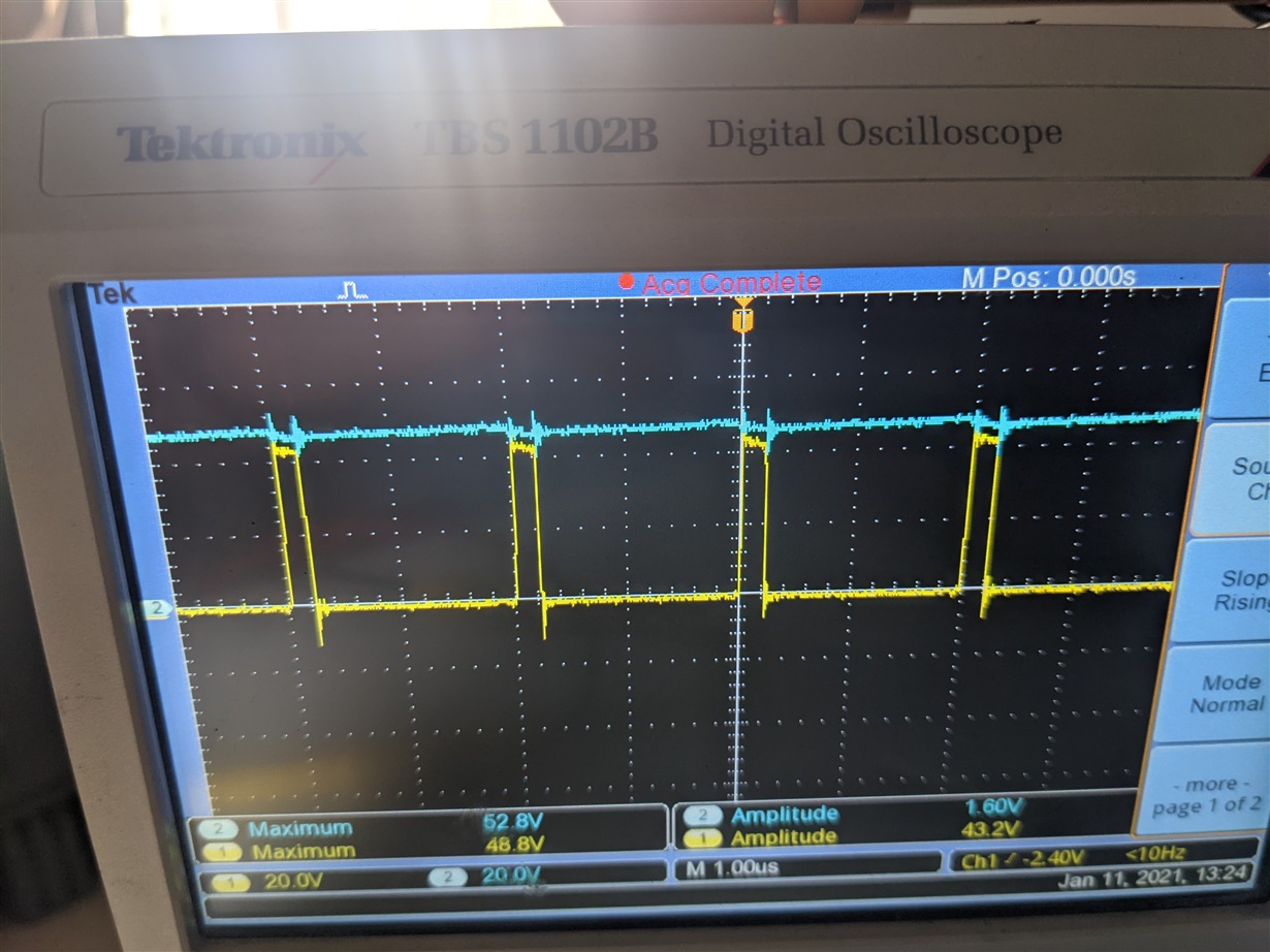 LM5146-Q1: The High Side Mosfet fails with a DC Motor Load - Power ...