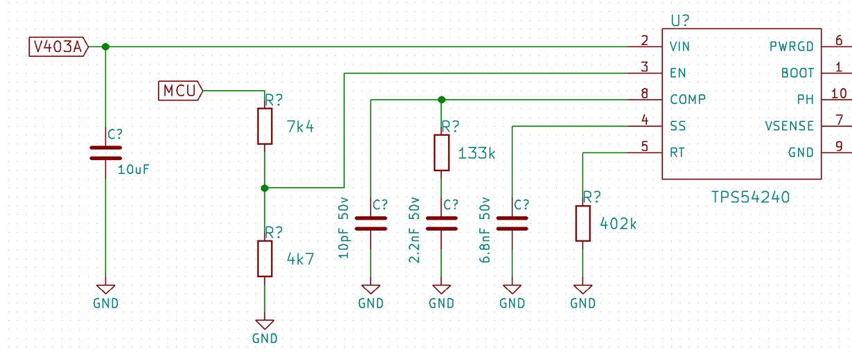 TPS54240: tps54240 EN pin - Power management forum - Power management ...