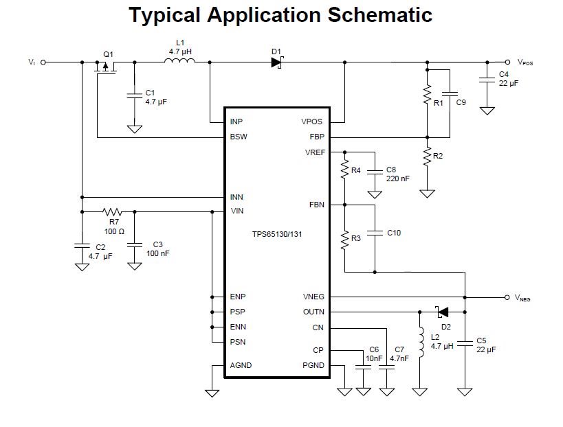 TPS65131-Q1: TPS65131 Vref question - Power management forum - Power ...