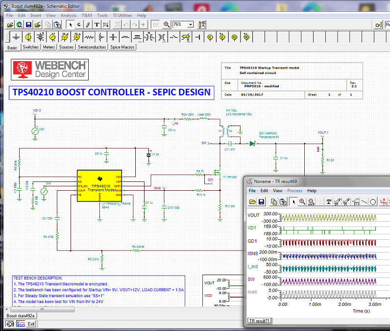 TPS40210: Tina Model - Power management forum - Power 