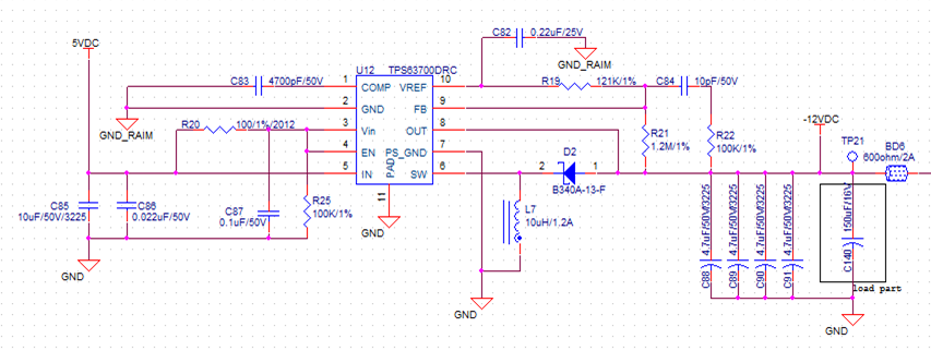 tps63700 is not start up in -30℃ - Power management forum - Power ...