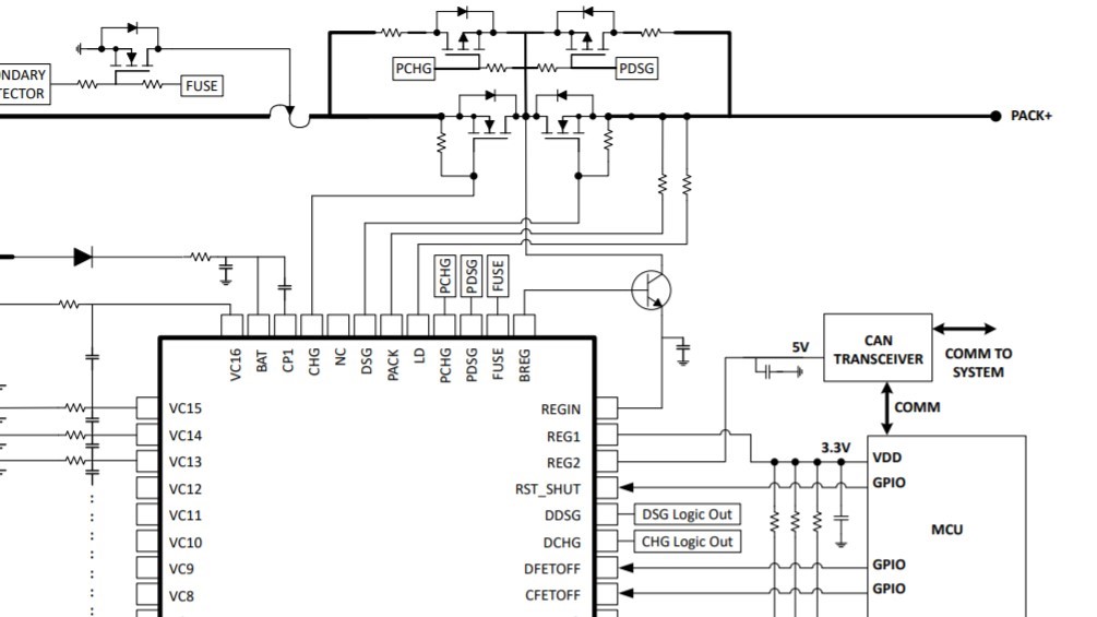 BQ76952: BREG voltage output range? - Power management forum - Power ...