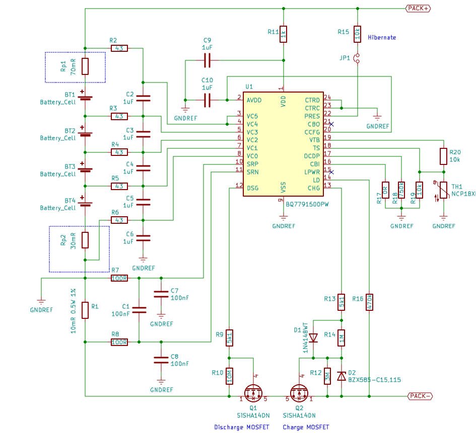 BQ77915: Charge mosfet continuous toggle ON - OFF - Power management ...