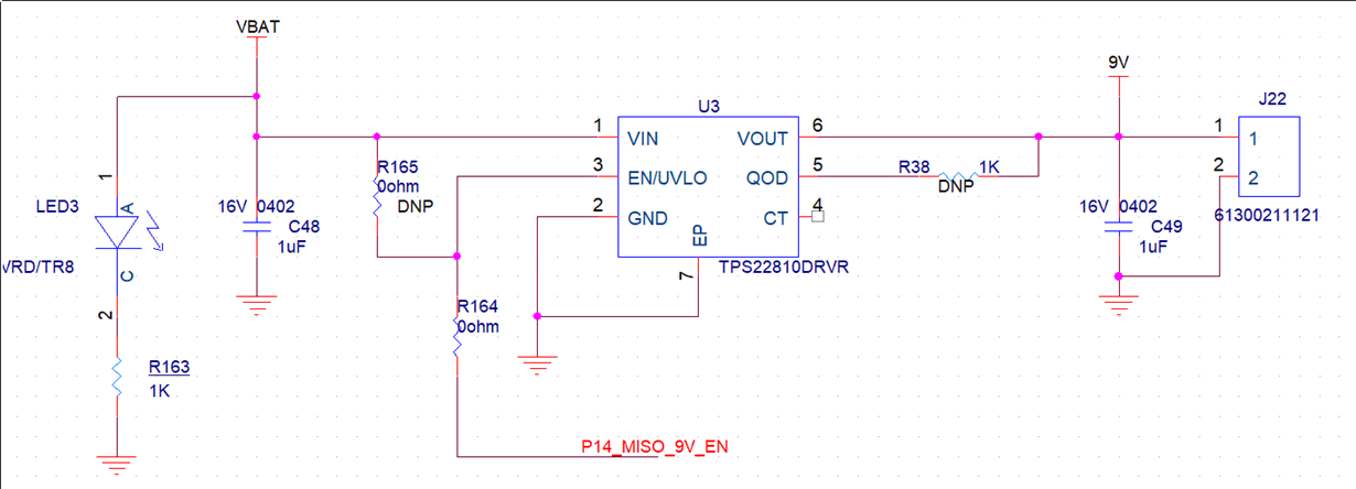 TPS22810: The part not make the switching - Power management forum ...