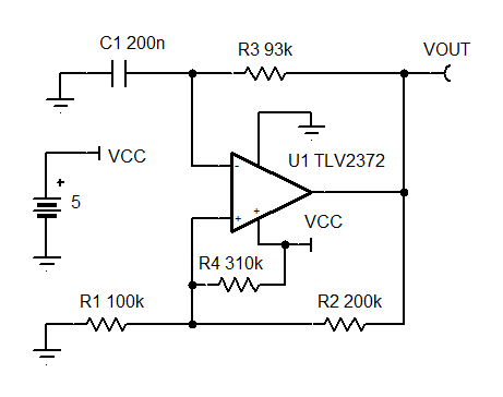 TINA/Spice/TLV2372: Schmitt Trigger Oscillator - Simulation, hardware ...