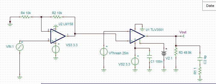 TIDA-060025: Follow up to lidar design question-comparator/preamplifier ...