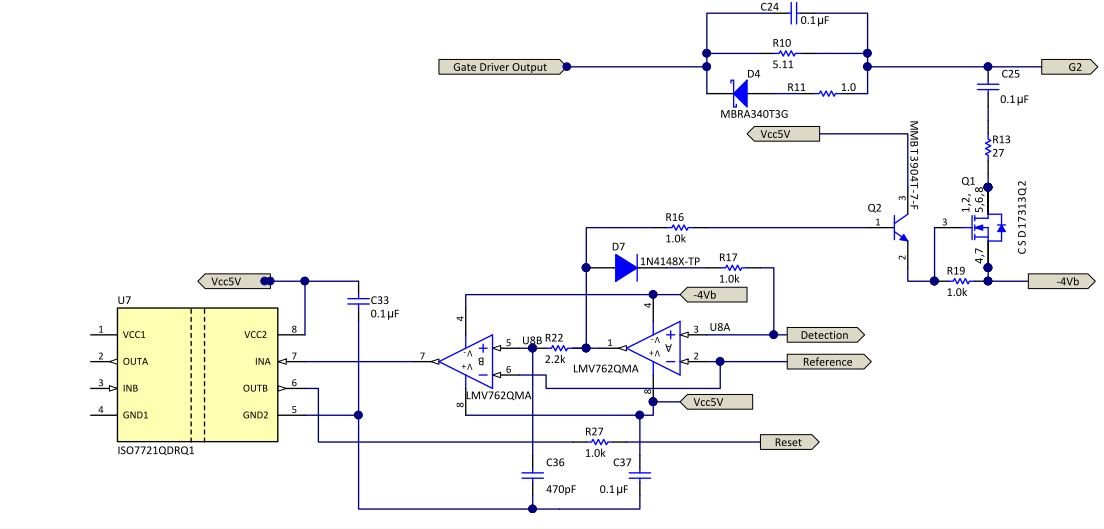 TIDA 01605 query in short circuit sense circuit short circuit