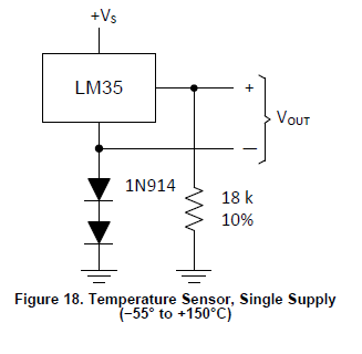 [Resolved] LM35: LM35 negative temperature sensing with single supply ...