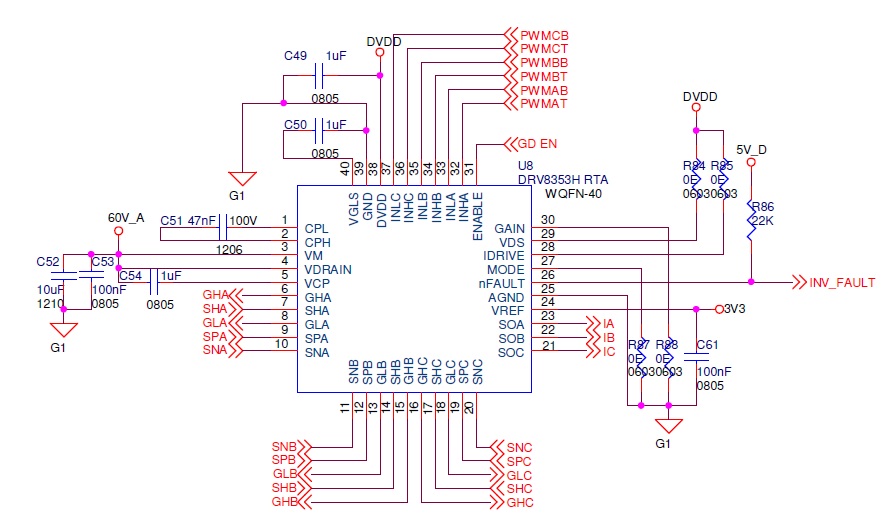 DRV8353: DRV8353H Gate driver Fault issue - Motor drivers forum - Motor ...