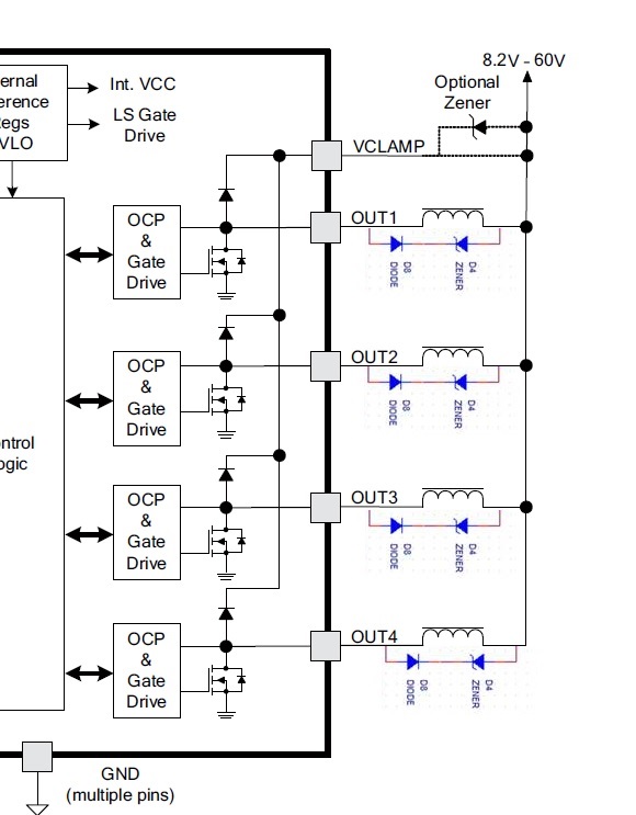 DRV8803: Motor Coil Open Protection (Disconnection) - Motor drivers ...