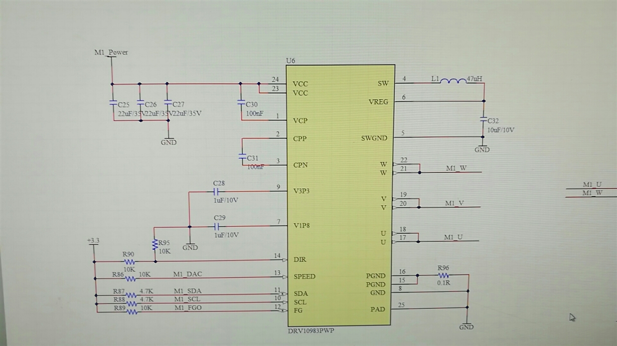 DRV10983: DRV10983 VREG No Output - Motor Drivers Forum - Motor Drivers ...