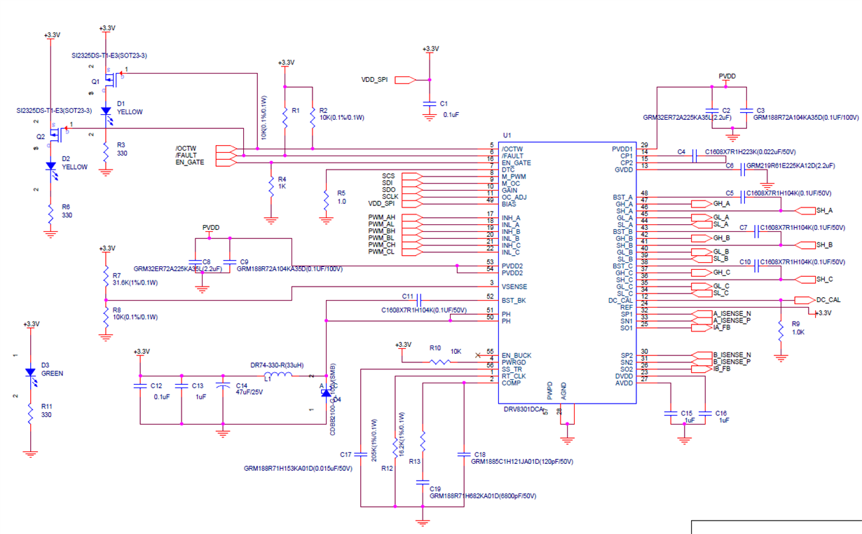 DRV8301 Fault pin problem - Motor drivers forum - Motor drivers - TI ...