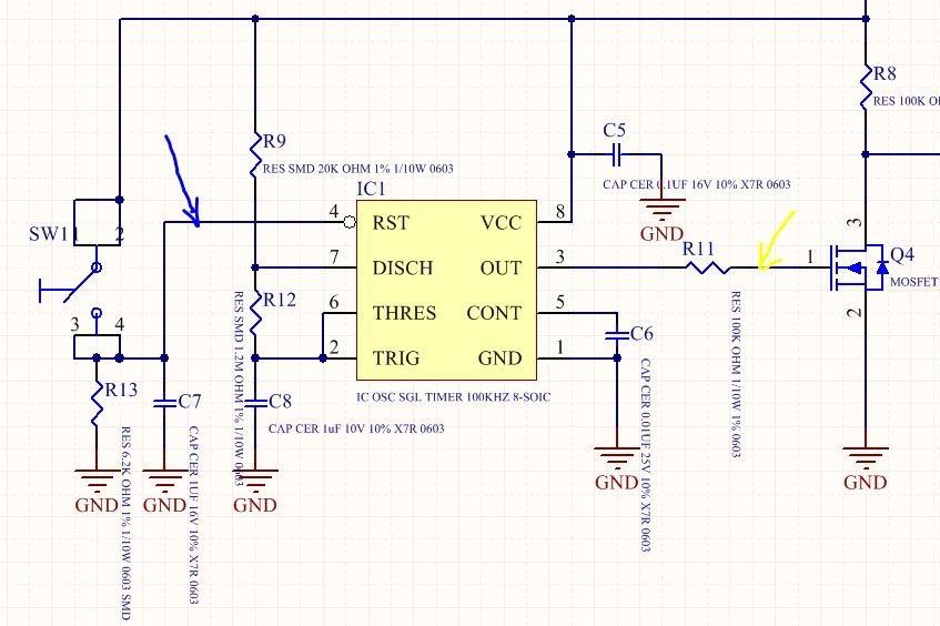 NE555: Issuse when IC turning back from Reset state - Clock & timing ...